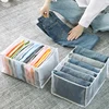 New home foldable wardrobe storage rack for jeans storage box T-shirt and leggings drawer storage rack drawer 6
