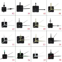 DIY кварцевые часы механизм движения руки стены Инструменты для ремонта Запчасти бесшумный набор