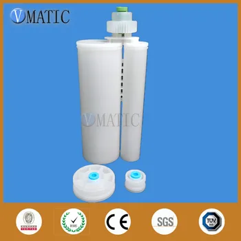 

Free Shipping Aliexpress Recommendation Quality 345ml/cc 10:1 AB Glue Dispensing Plastic Cartridge With Piston