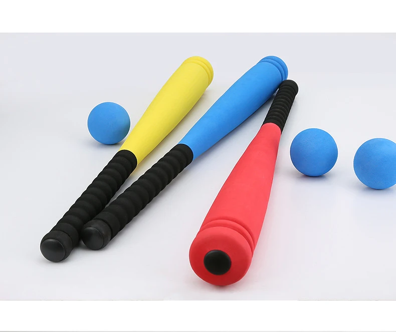 Indoor Soft Super Safe T Ball Bat Toys Set for Kids Age 2 Years Old Aoneky Mini Foam Baseball Bat and Ball for Kids 16.5 inch Blue Best Gift for Children 