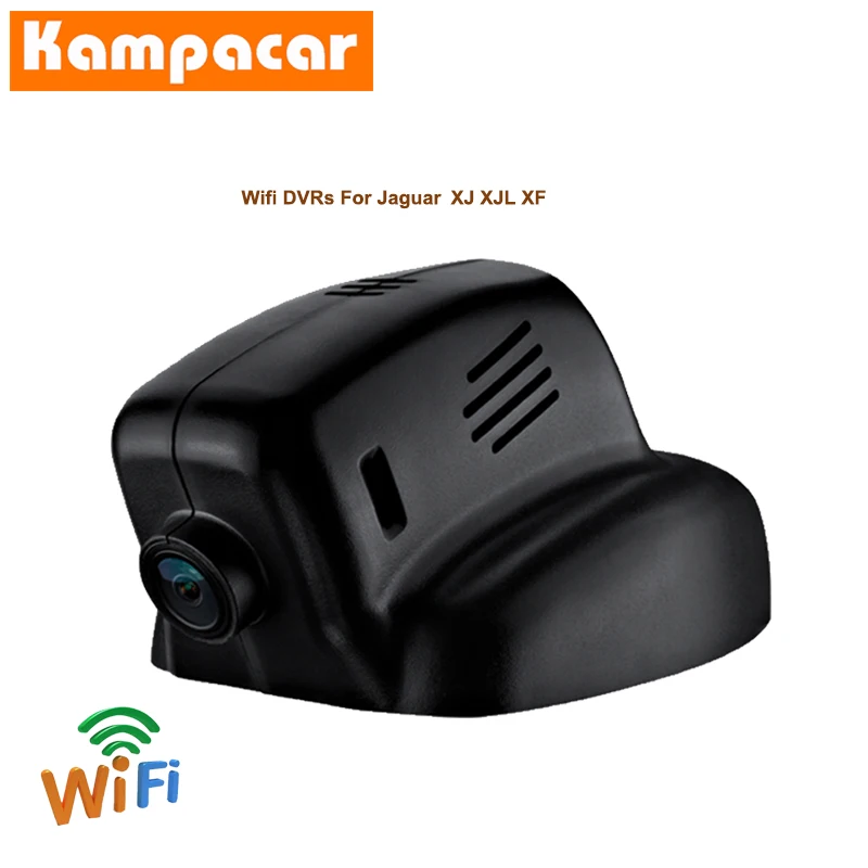 Kampacar автомобильный Wifi DVR видеорегистратор s два объектива Видео рекордер для Jaguar XF 2010 XJ XJL 2012 2013 двойная камера Авто видеорегистраторы