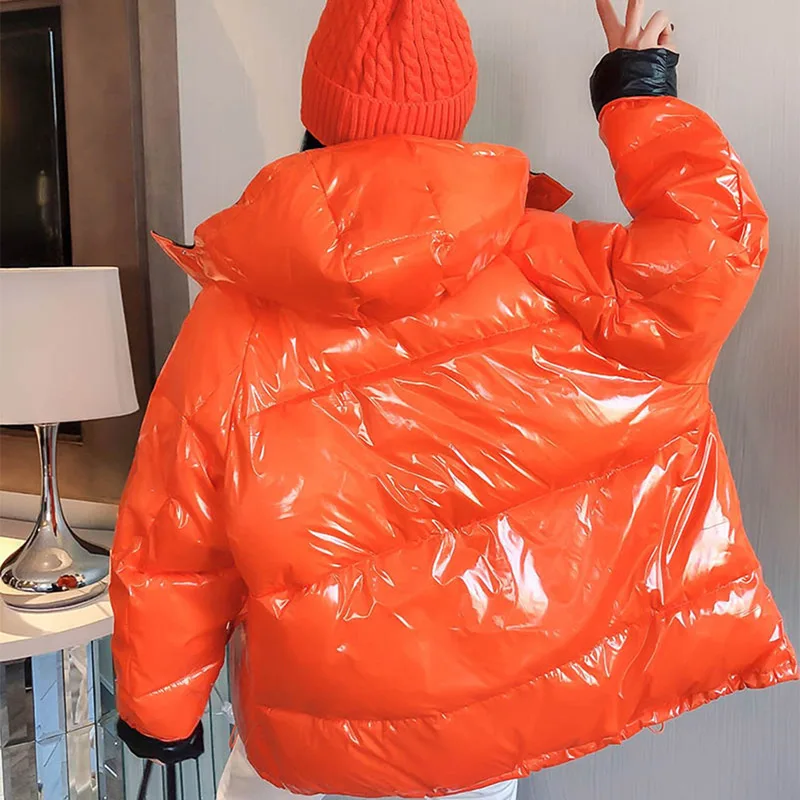 Winter White Duck Down Padded Down Women Bright