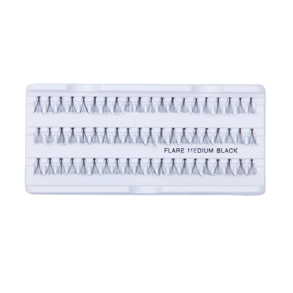3D Individual Volume Lash Extensions Semi Permanent False Eyelashes 60pcs