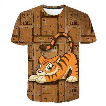 

Crash Bandicoot 3D baby boys kids T-Shirts tiger Vintage Graphic tops T Shirt child Custom Print Short Sleeve Blue girl clothes