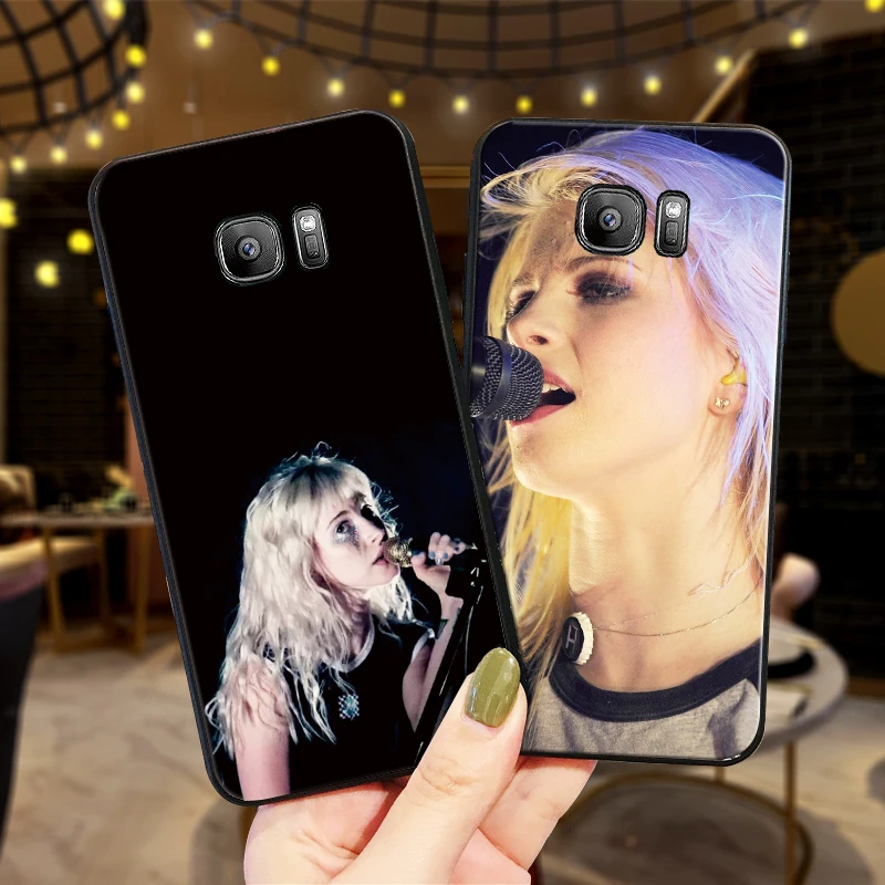 Хейли Николь Уильямс поп друзья группы paramore для samsung A3 A4 A5 A6 M40 A10 A20 A30 A40 A50 A60 A70 A7 8 9