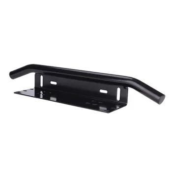 

Number Plate Frame License Plate Holder Adjustable License Tag Frame Car Front Bumer Black Aluminum Alloy Universal