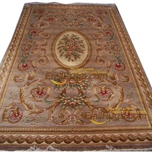vintage carpets for living room Large Floral Antique French Carpet Handmade Home Decore Mandala Area Runner Carpet Museum