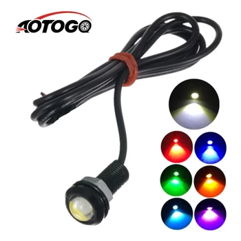 

1Pcs Daytime Running Lights 18MM Car Led Eagle Eye Lights DRL LED 12V Backup Reversing Parking Signal Automobiles Lamps DRL