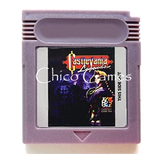 

Grey Shell Castlevania Legends Video Game Memory Accessories Cartridge Card for 16 Bit Console