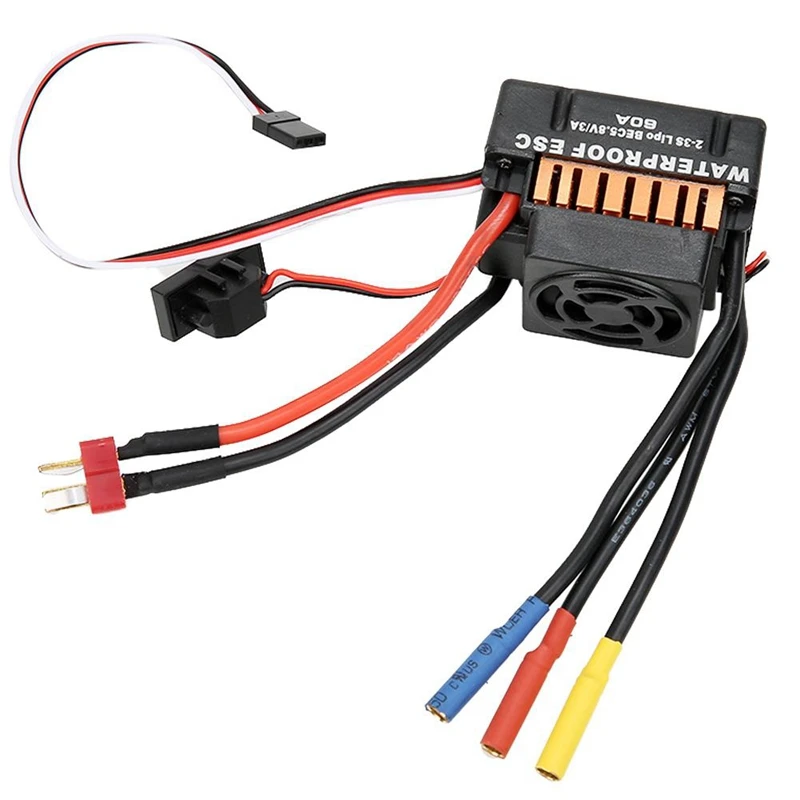 540 бесщеточный двигатель 60A ESC комплект для RC автомобиля 1/18 A959 A979 A969 аксессуар