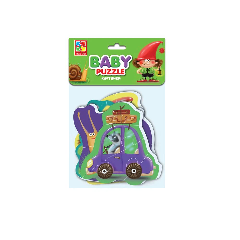 Мягкие пазлы Vladi Toys Baby puzzle "Картинки"