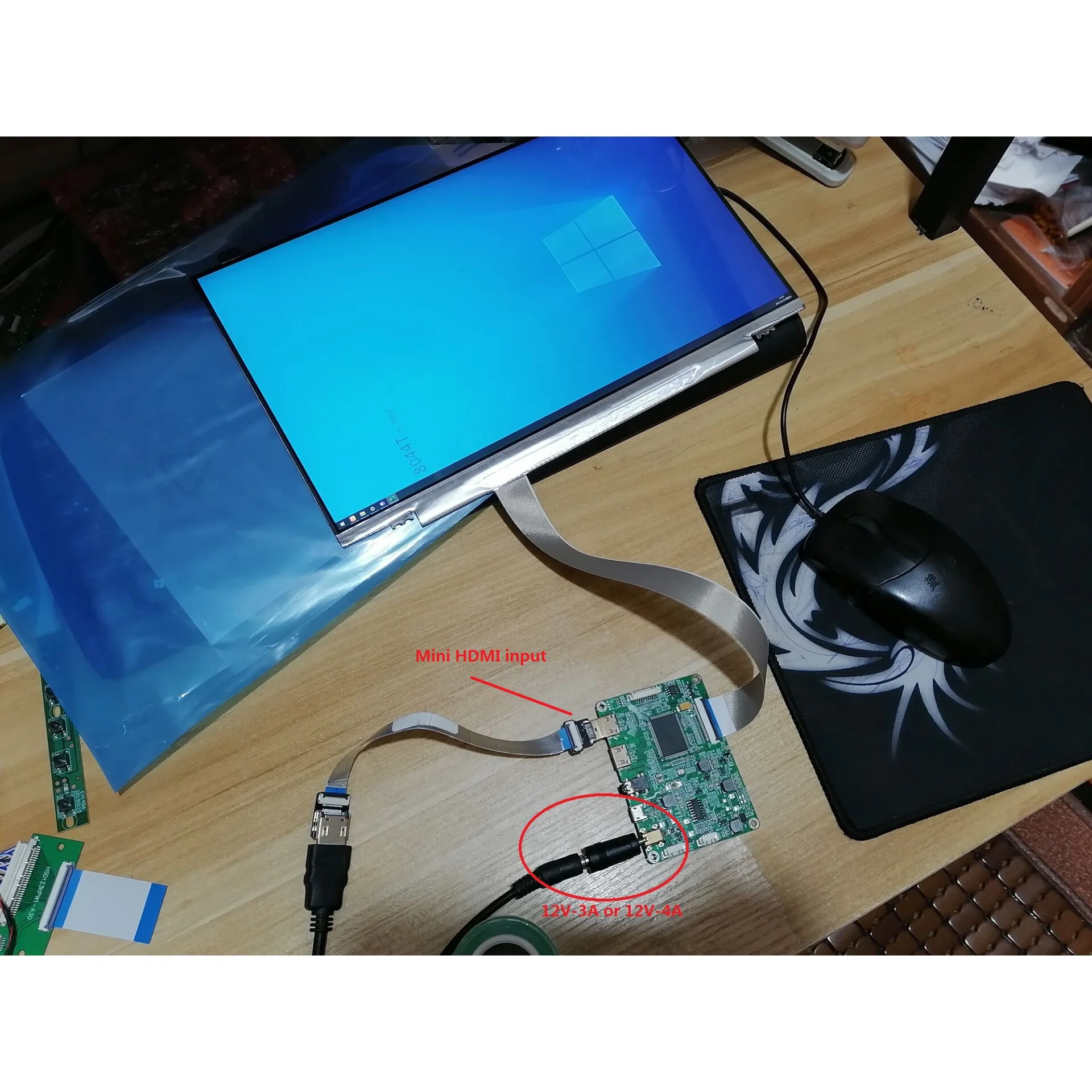 Kit para N173HHE-G32 120hz hd 1920x1080 mini