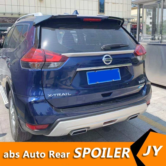 Спойлер на крышу для nissan x trail 2017 2019 АБС пластик цвет заднего крыла автомобиля