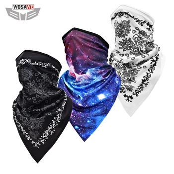 

WOSAWE Motorcycle Face Mask Balaclava Headgear Mask Skiing Helmet Inner Motocross scarf Quick Dry Ourdoor Sports Breathable Mask