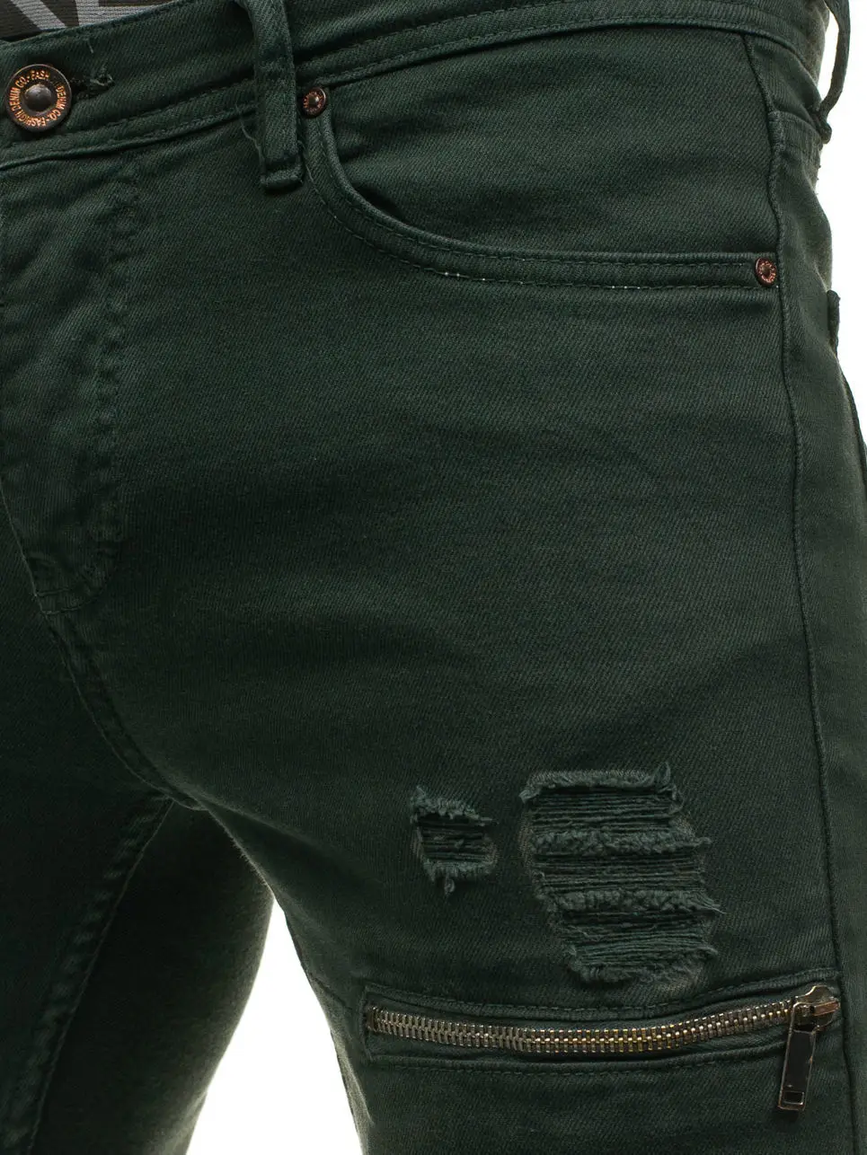 2022 Casual Jeans Men jeans with Zip