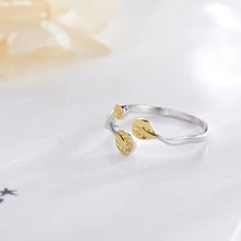925 Sterling Silver Rings For Women Silver Fine Jewelry Engagement Ring Adjustable Gift 2020 New Brand Design Leaves Gold Color Fine Jewelry 925 Sterling Silver Rings For Women Silver Fine Jewelry Engagement Ring Adjustable Gift 2020 New Brand Design Leaves Gold Color Fine Jewelry