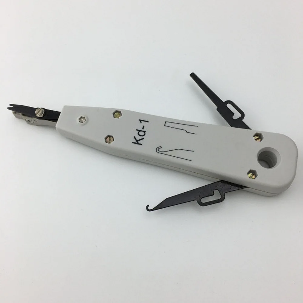 

Wire Cutter Knife Telecom Pliers RJ11 RJ45 Cat5 Punch Down Tool For Keystone Jack Module Network Cable Telephone Patch Panel