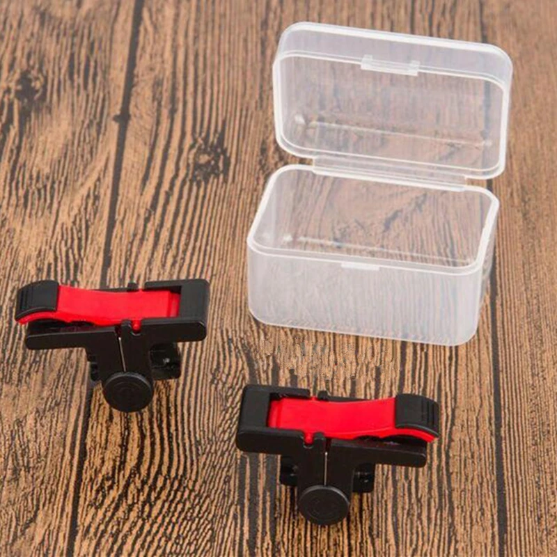 2Pcs PUBG Moible Phone Controller Gamepad Free Fire L1 R1 Trigger Game Pad Grip Joystick for iPhone Android Accessories With Box 