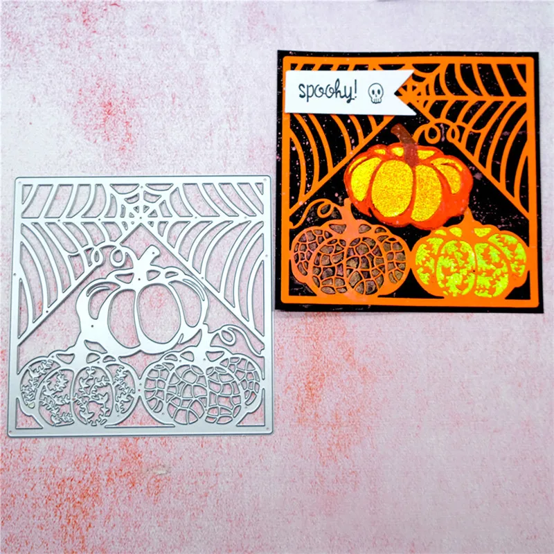 

InLoveArts Halloween Cutting Dies Pumpkin Metal Dies Scrapbooking Album Card Making Embossing Stencil Die Decoration