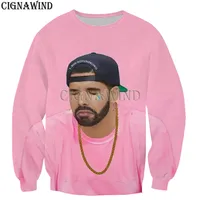 Beliebt hoodie männer/frauen Hip hop rapper Drake 3D drucken hoodies sweatshirts unisex Harajuku stil streetwear tops
