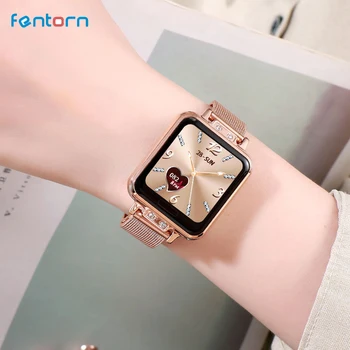 

Fentorn ZL13 Smartwatch Women 1.22 inch 240x240px Heart Rate Blood Pressure Monitor Smart Watch Lady for IOS Android