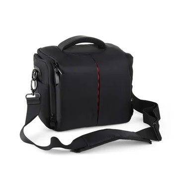 

shockproof Camera Bag For Olympus EM10 em5 EM5II Iem1 EPL6 EPL5 E-PL7 EPL8 EM5 markII EM10II DSLR pouch Case with two lens