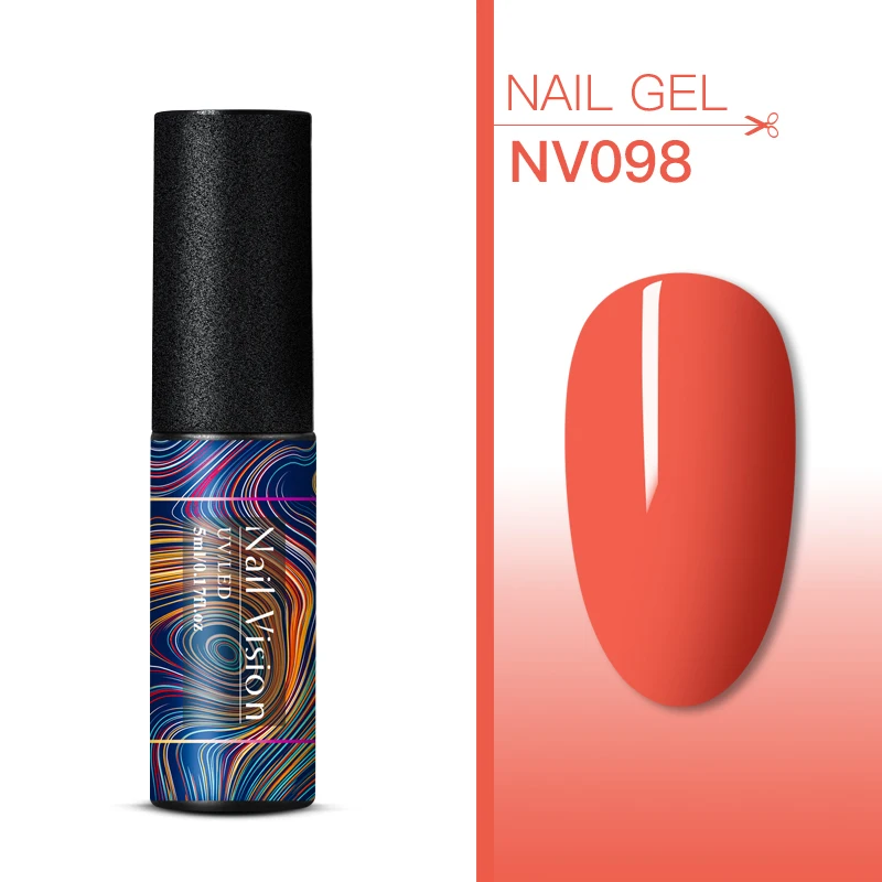 Nail Vision 5 мл УФ-гель для ногтей для маникюра 176 цветов Гель-лак Полупостоянный Гель-лак для нейл-арта инструменты для самостоятельного дизайна - Цвет: EES06693