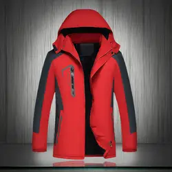Новые водонепроницаемые теплые мужские куртки 6XL водонепроницаемые весенние пальто с капюшоном мужская и женская верхняя одежда