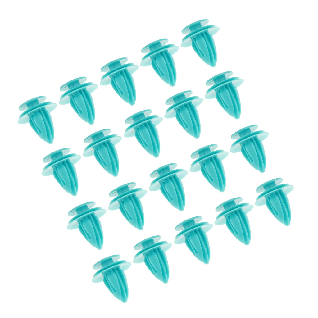 20x Green Trim Panel Retainer Clip Fasterner for Toyota Sienna