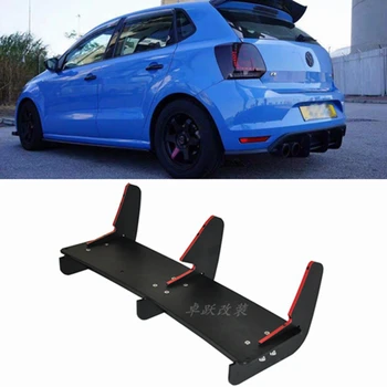 

For VOLKSWAGEN POLO GTI ABS Rear Bumper Diffuser Bumpers Protector For 2015-2016 Volkswagen POLO spoiler