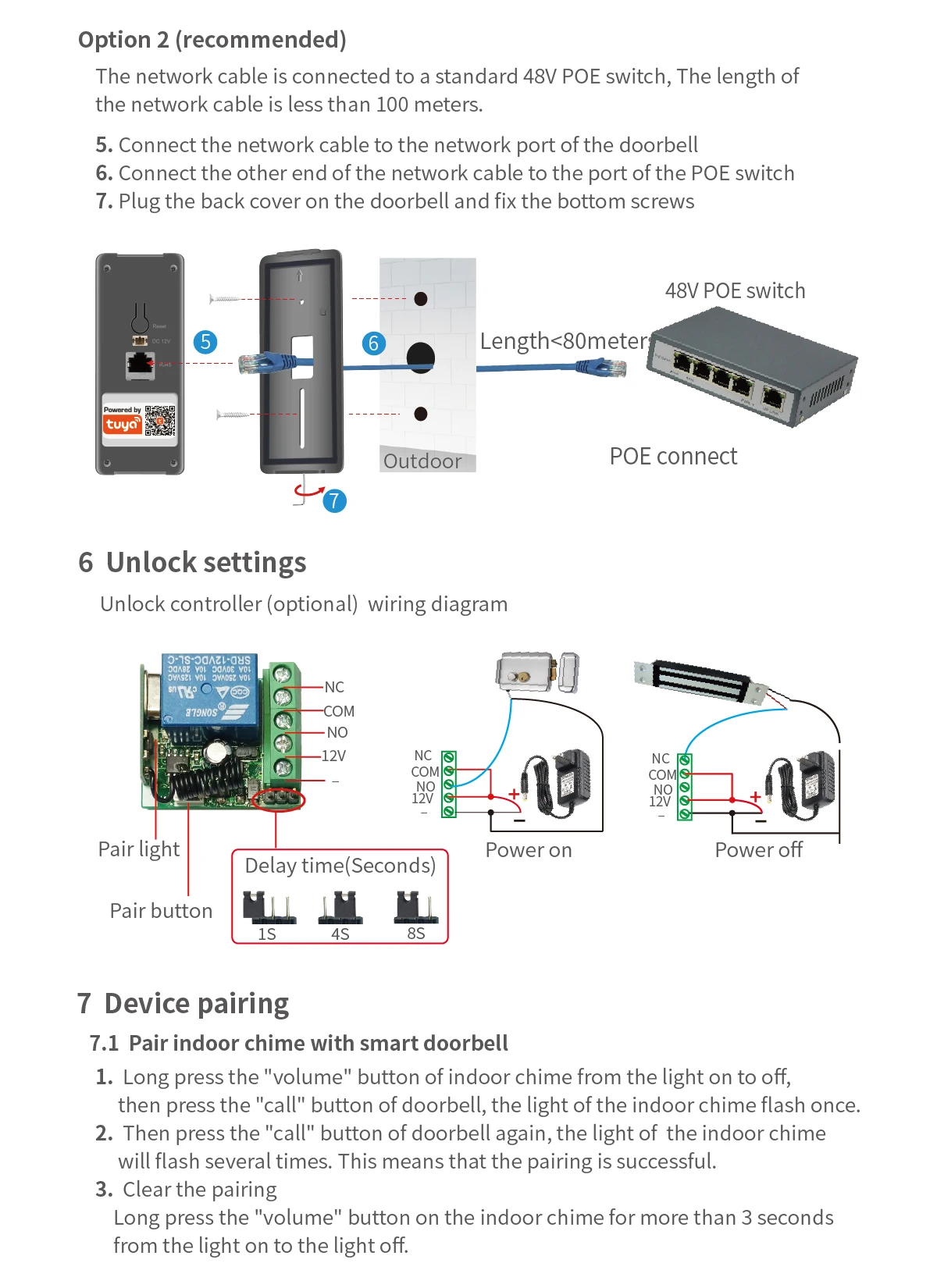 Door Phone, Controle Remoto Móvel, Sistema de