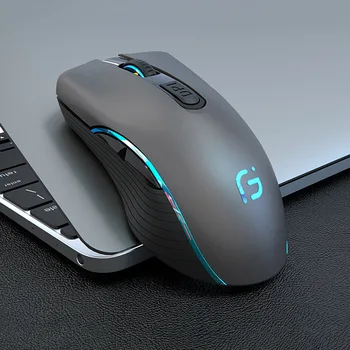 

Wireless Mouse Mice 2.4G Wireless Mouse Gaming Mouse For Gamer Laptop Desktop Bluetooth 5.0 2.4Ghz 2400DPI Ergonomic Mouse
