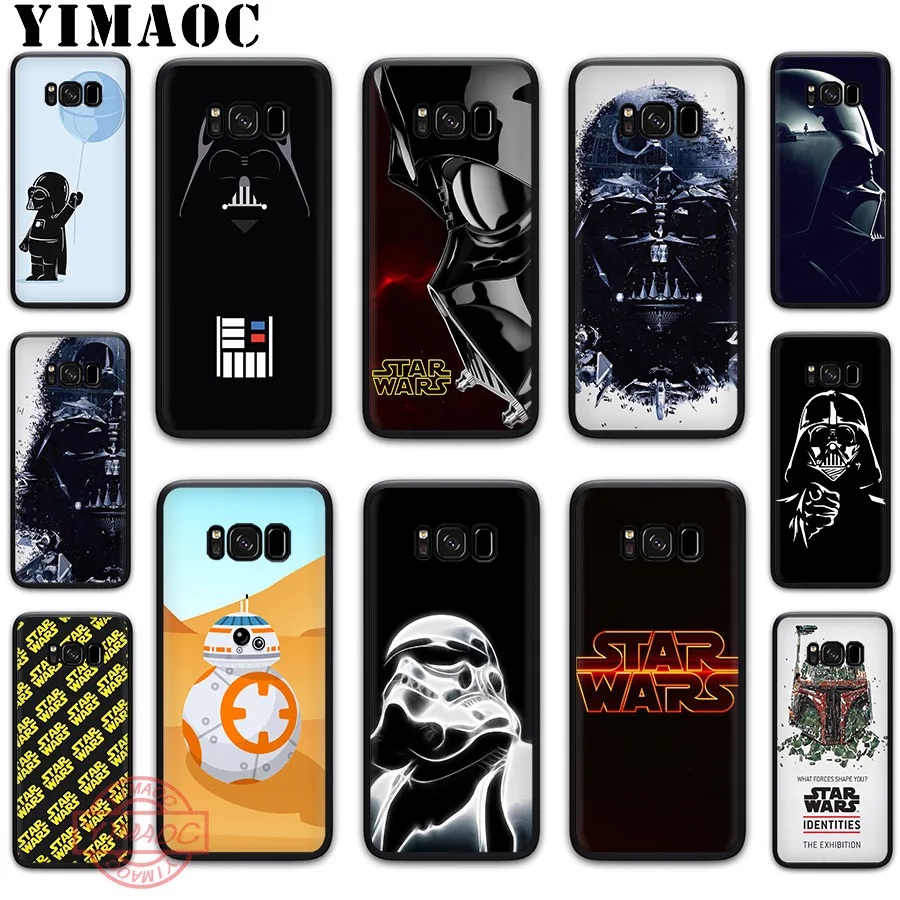 

YIMAOC Darth vader Star wars Soft Silicone Case for Samsung S10 S9 S8 Plus S6 S7 Edge Note 8 9 10 Plus