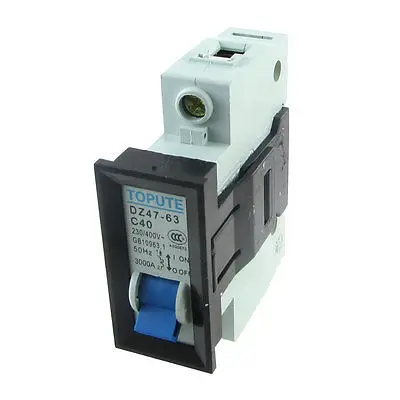 AC 230V 400V 40A 1P миниатюрный выключатель DZ47-63 C40 Mghmk