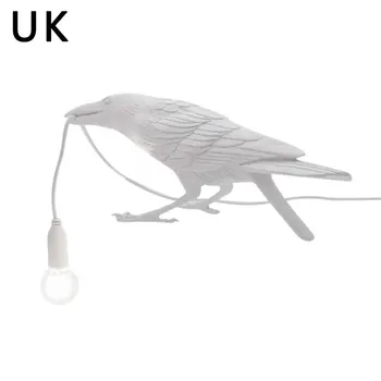 

Modern Nordic Resin Bird Table Lamp Italian Bird Lamp Crow Desk Lamp For Living Room Bedroom Dining Room Light