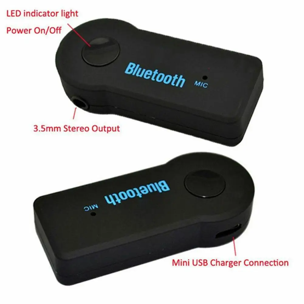Bluetooth приемник 3,5 мм Беспроводной автомобильный Bluetooth адаптер aux автомобильный Bluetooth аудио приемник конвертер
