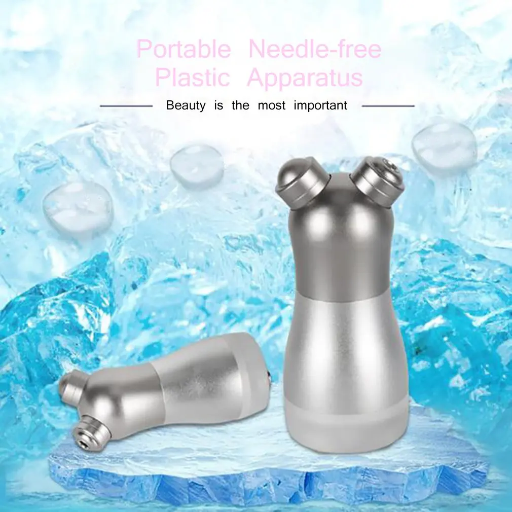 Household Portable Needleless Beauty Instrument Rf Import Instrument Color Light Skin Lifting Essence Importer Sliver