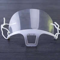 5pcs-10pcs-40pcs/Set Transparent Masks Permanent Anti Fog Catering Food Hotel Plastic Kitchen Restaurant Masks Chef's special 1