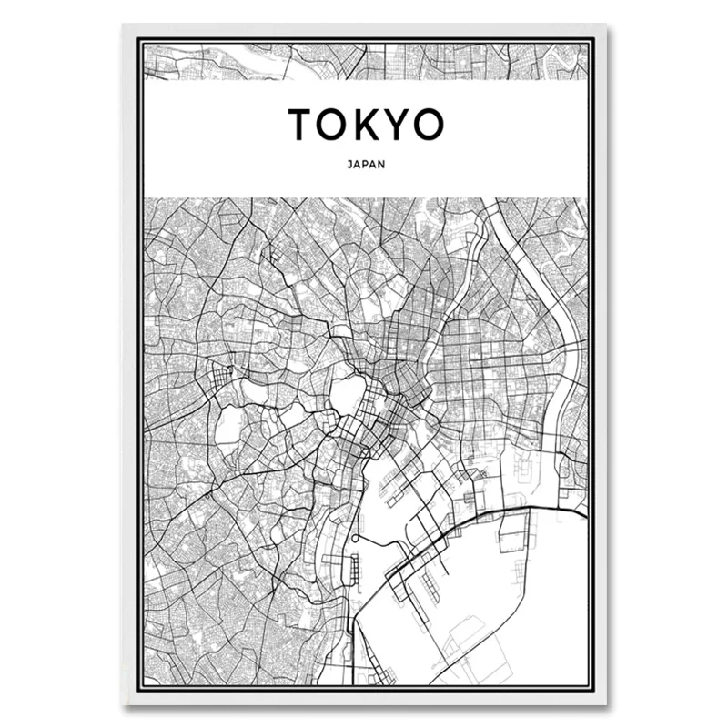 Black-and-White-World-City-Map-New-York-Tokyo-Paris-Wall-Art-Canvas-Poster-Prints-Nordic (8)