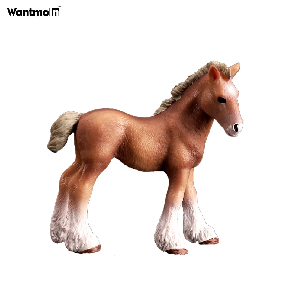 4-8 pces grandes figuras de cavalo de plástico brinquedos estatuetas de cavalo  realista pastagem amigos jogo conjunto playset educacional para crianças  meninos - AliExpress