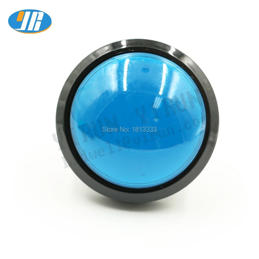 

5pcs 60MM New 5 Colors LED Light Lamp Big Round Arcade Video Game Player Push Button Switch