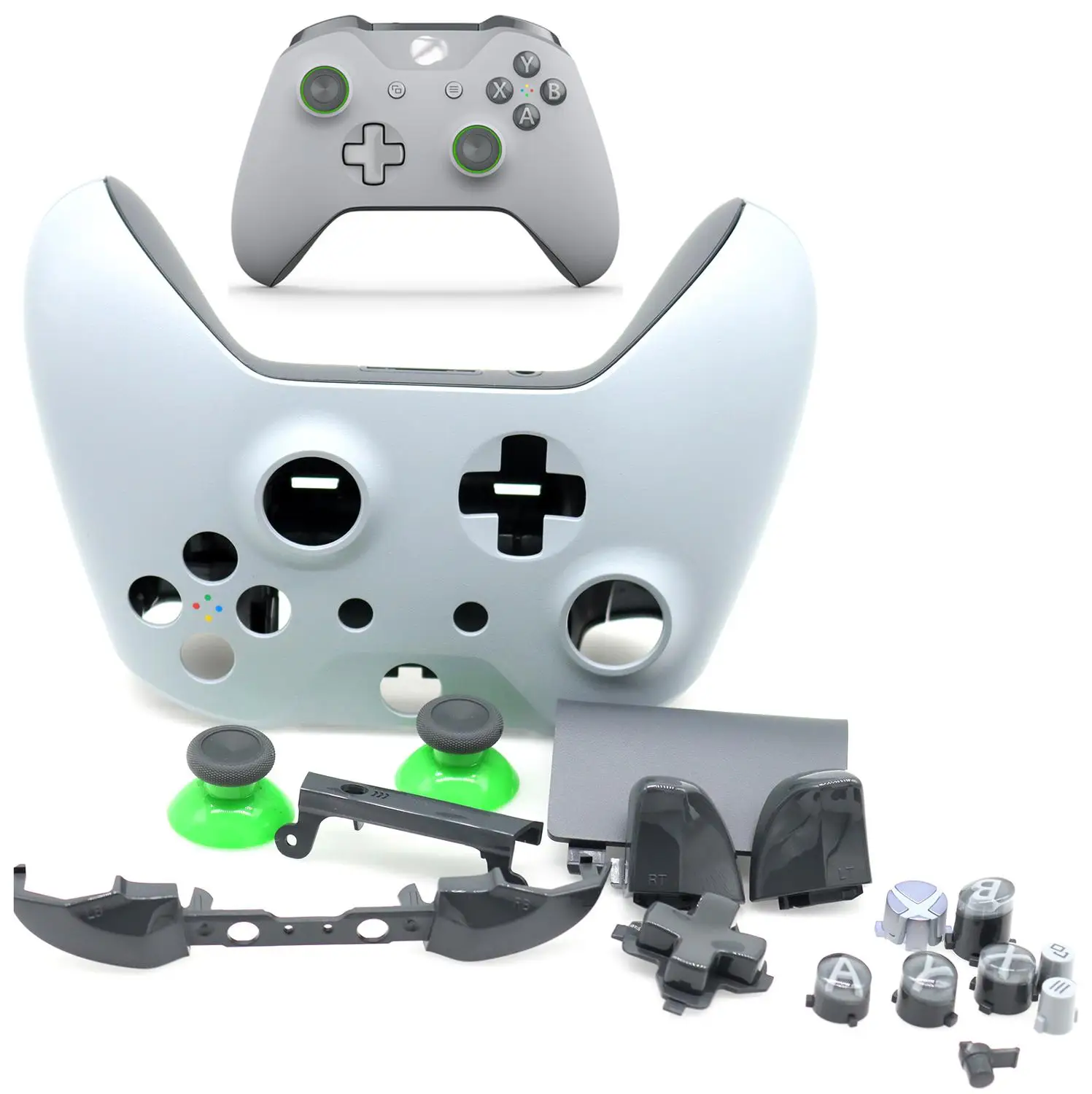 Сменный полный корпус чехол для Xbox One S беспроводной контроллер Shale ash Limited