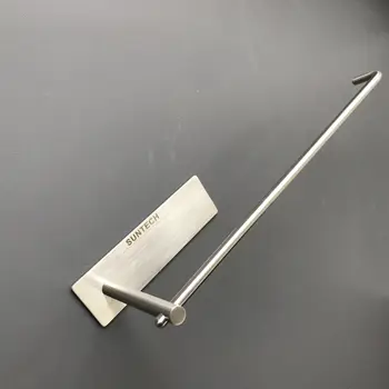 

SUNTECH Paper Towel Holder under Kitchen Cabinet - Self Adhesive Towel Paper Holder Stick on Wall, SUS304 Stainless Steel