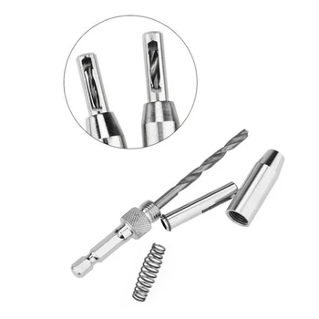 

8pcs HSS Self Centering Hinge Drill Bits Set Door Cabinet Window Drilling