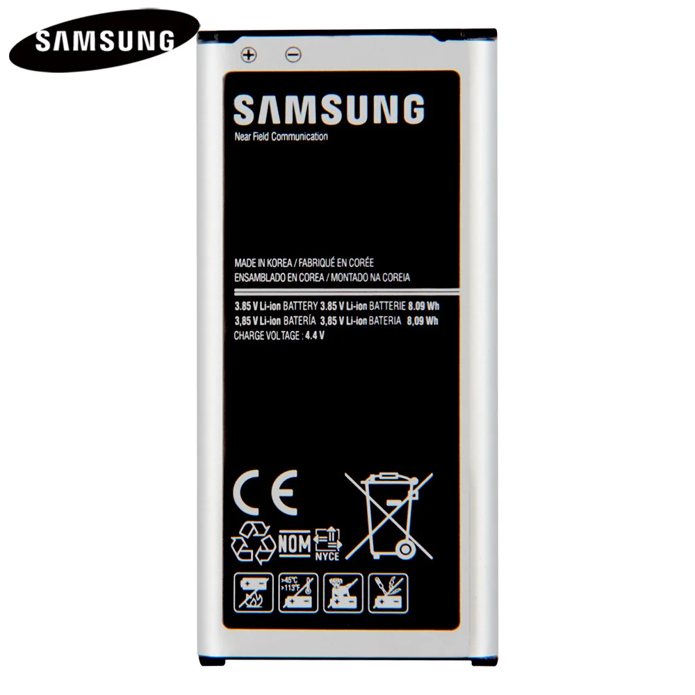 

Original Battery EB-BG800CBE EB-BG800BBE For Samsung GALAXY S5 mini SM-G800F G870A G870W EB-BG800BBE with NFC Function 2100mAh