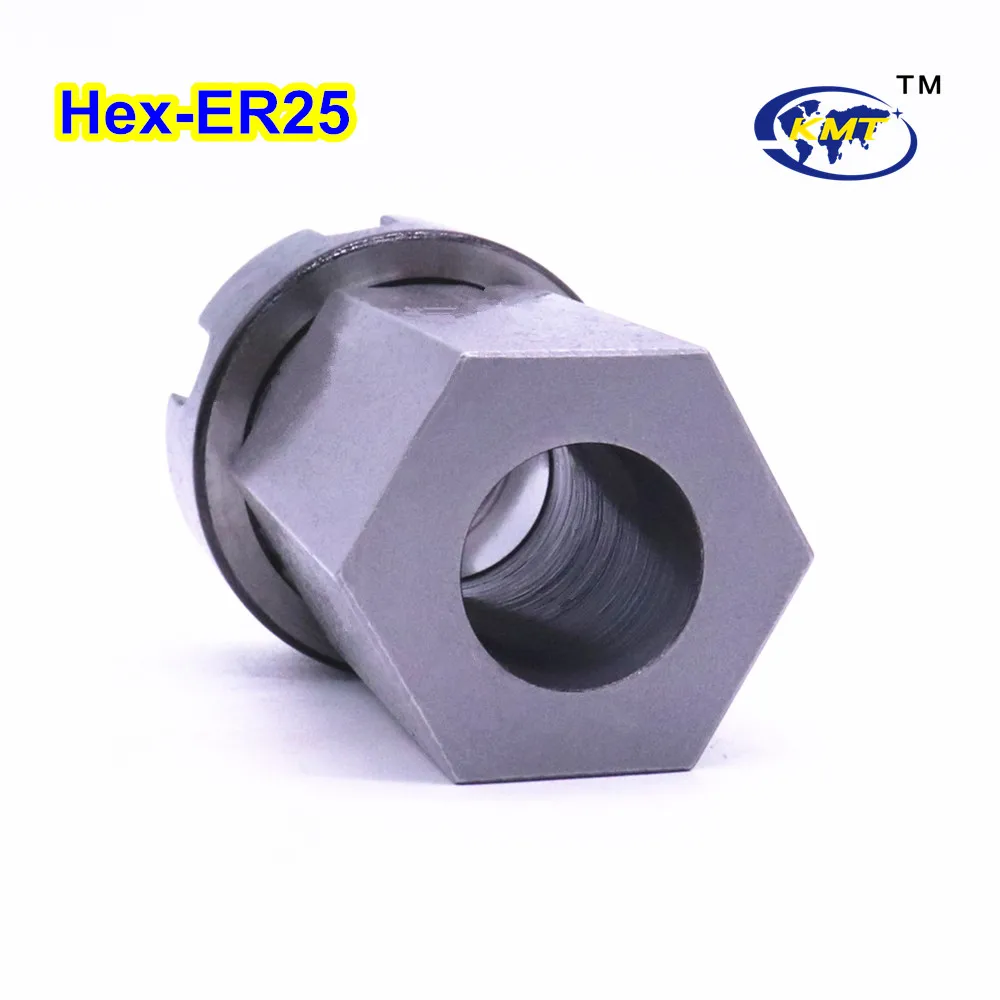 1PCS Hard Steel Hex ER25 ER32 ER40 Collet Chuck Block Hexagon Shank Spring Chuck Collet Holder For CNC Lathe Engraving Machine spring collet collet chuck spring collet chuck engraving collet chuck