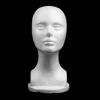 12'' Female Foam Mannequin Manikin Head Model Wig Glasses Store Window Display Stand-White ► Photo 2/6