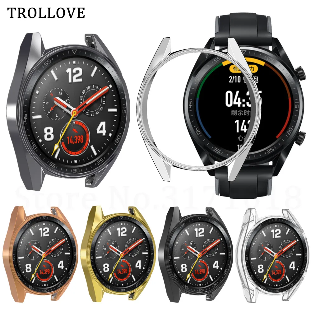 Защитный чехол для Huawei Watch GT тонкий защитный из ТПУ часов HUAWEI 2 Pro 2Pro спортивный