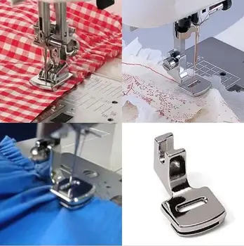 

1pcs Household Sewing Machine Accessories Pleated Presser Foot Double-Sided Wrinkle Of Presser Foot Thin Pleated Foot
