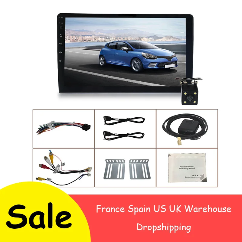 

Android 9.1 Car Touch Screen GPS Navigation 10.1 Inch Hd Car Mp5 Multimedia Player Car Radio Wifi Bluetooth Car GPS MP5 player